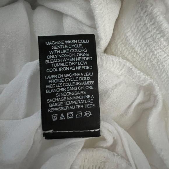 AFRM Ani Top- Cropped- White Off The shoulder - Picture 7 of 7